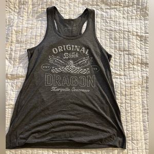 Women’s moto tank top